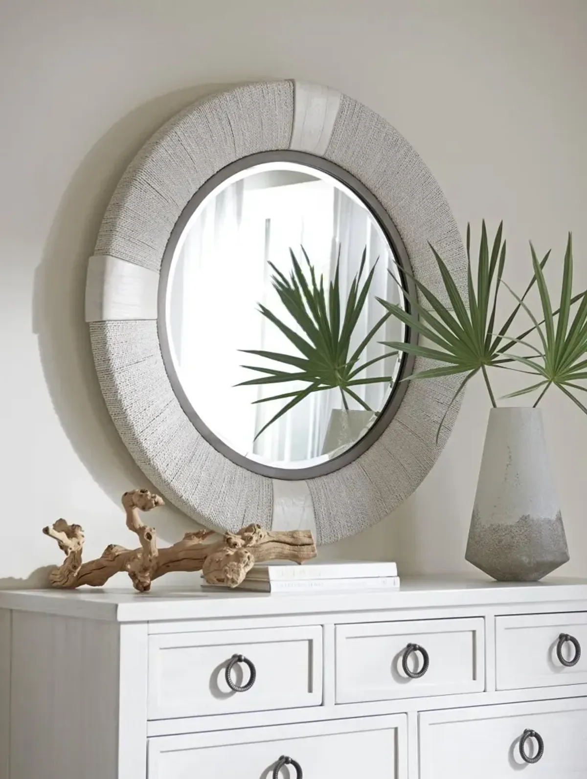 Tommy Bahama Home by Lexington Ocean Breeze Seacroft Round Mirror