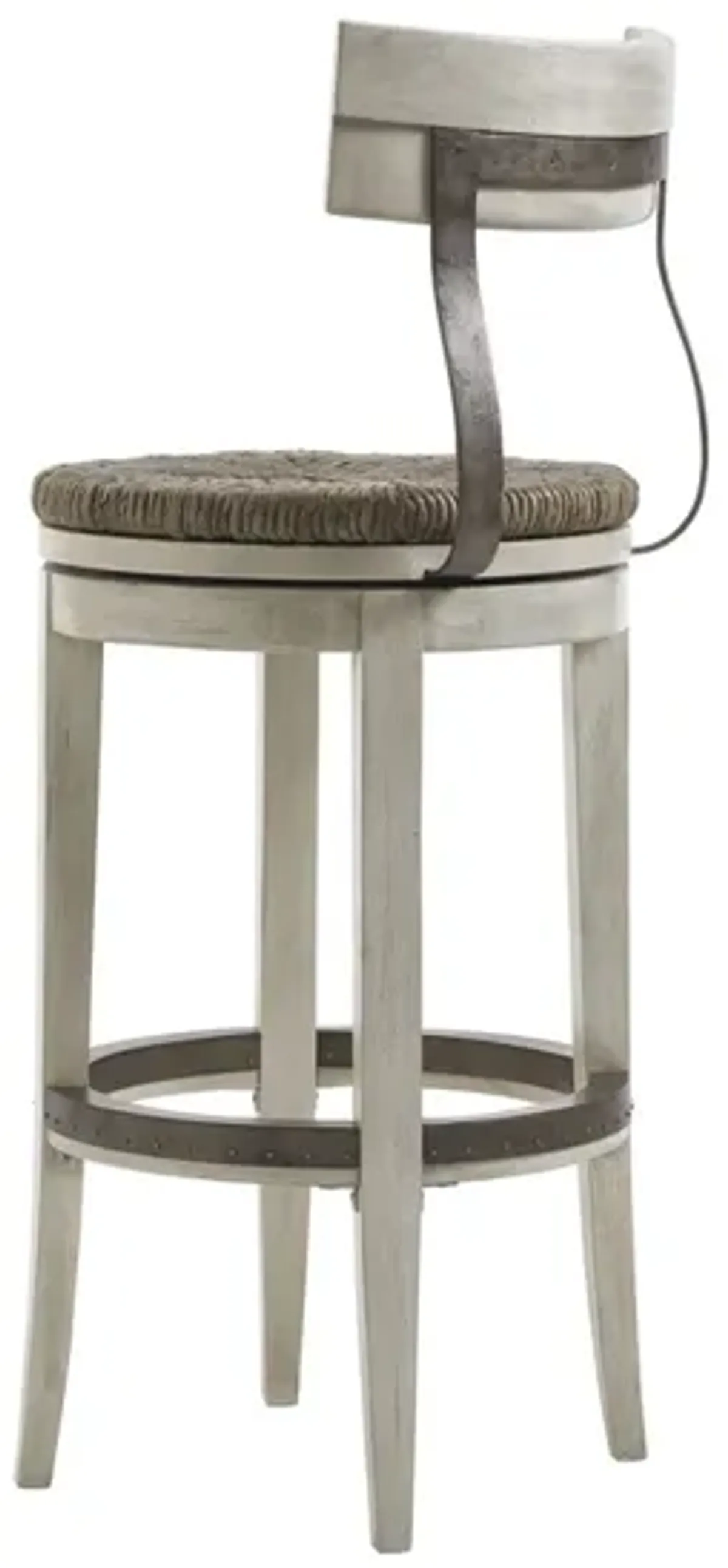 Oyster Bay by Lexington Merrick Swivel Barstool