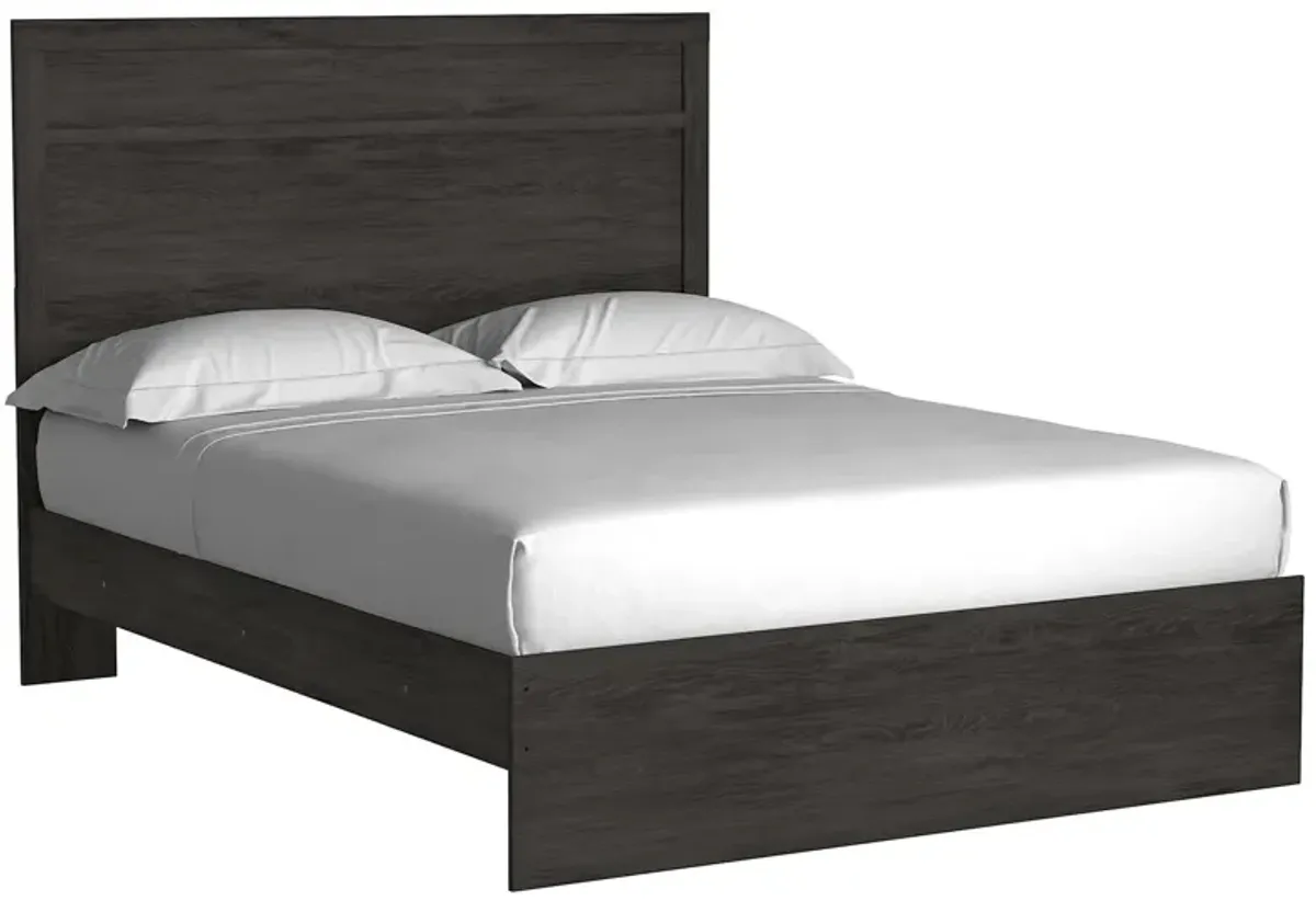 Ashley Belachime Black Queen Panel Bed