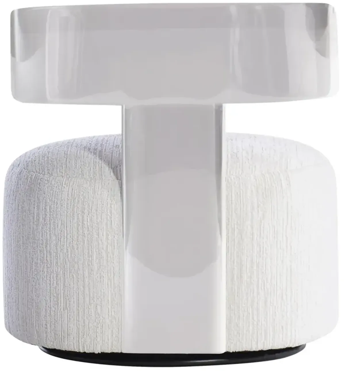 Bernhardt Ares Fabric Swivel Chair