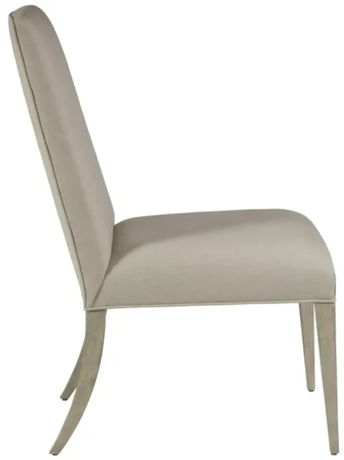 Artistica Home by Lexington Cohesion Program Madox 19.5 Inch Upholstered Fabric Side Chair White Washed/Beige