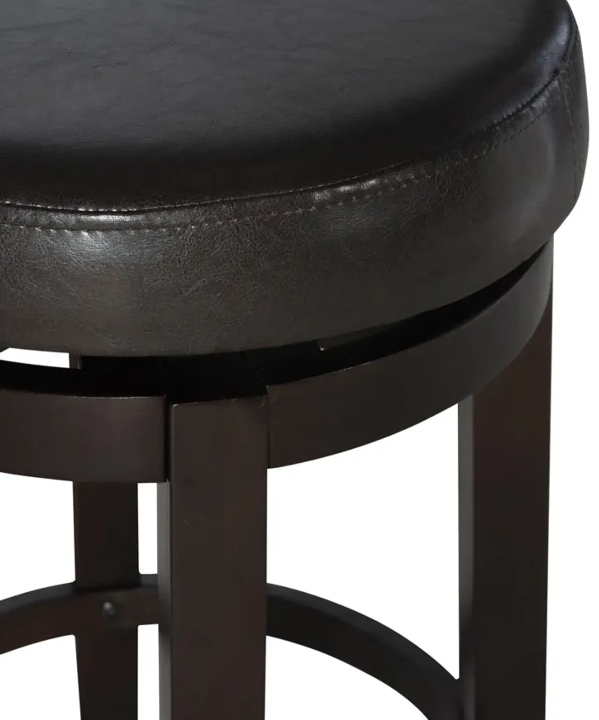 Linon 24 Inch Maya Brown Counter Stool