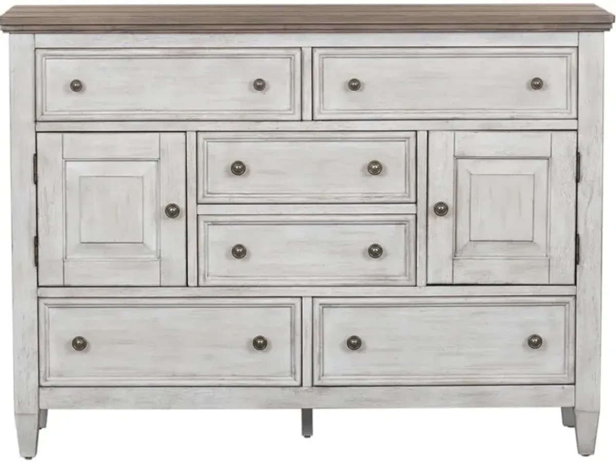 Liberty Furniture 2-Door/6-Drawer Chesser Heartland