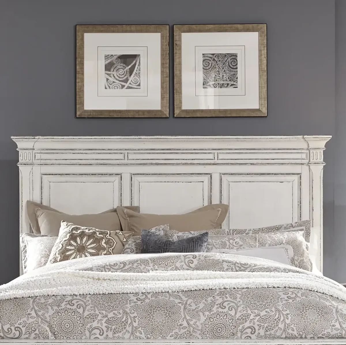 Liberty Furniture Abbey Park Panel Bed King Headboard