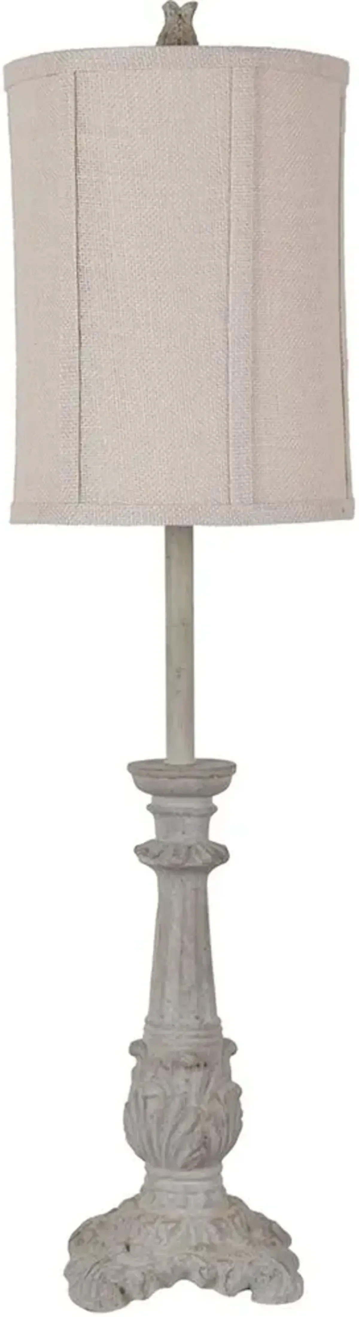 Crestview Bayley Sand Stone Buffet Lamp