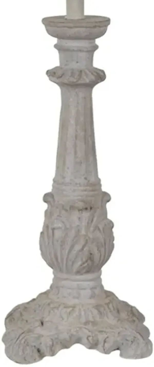 Crestview Bayley Sand Stone Buffet Lamp