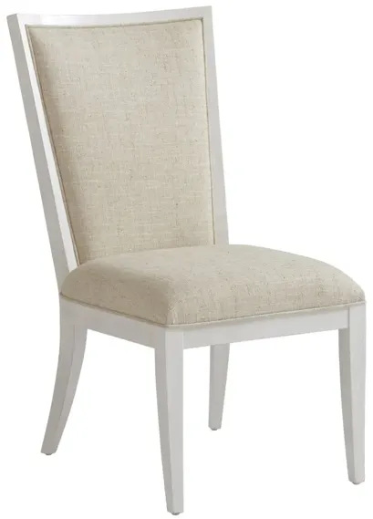 UPHOLSTERED WOOD FRAME SIDE CHAIRS - OCEAN BREEZE