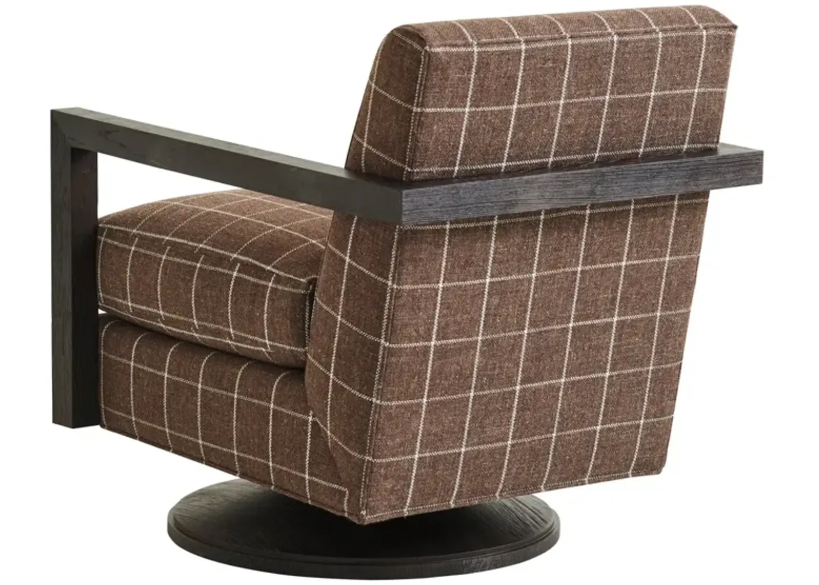 Barclay Butera Upholstery by Barclay Butera Willa Swivel Armchair in Brown