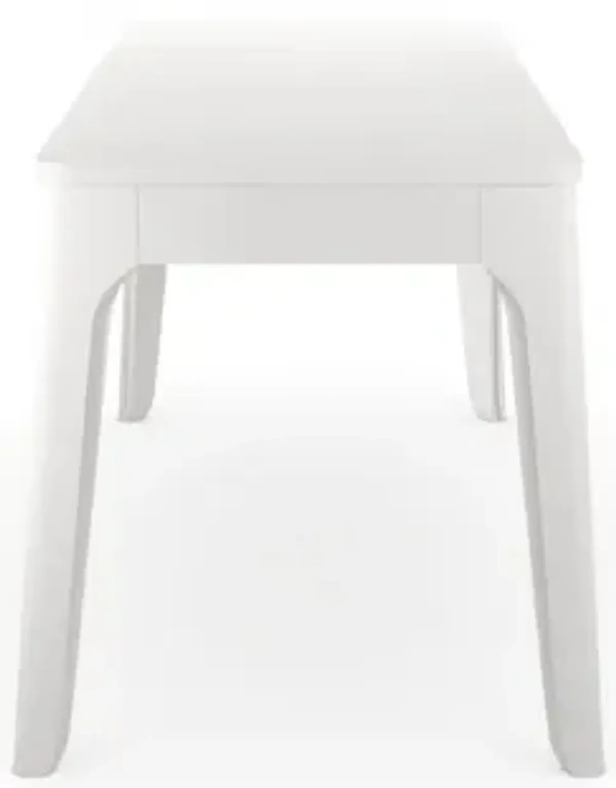 Casa Inspirata Madras Writing Table Lino Bianco White