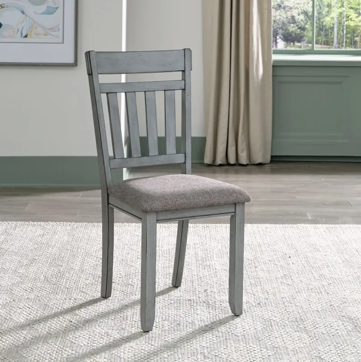 Liberty Furniture Newport Carbon Grey/Smokey Grey Dining Side Chair