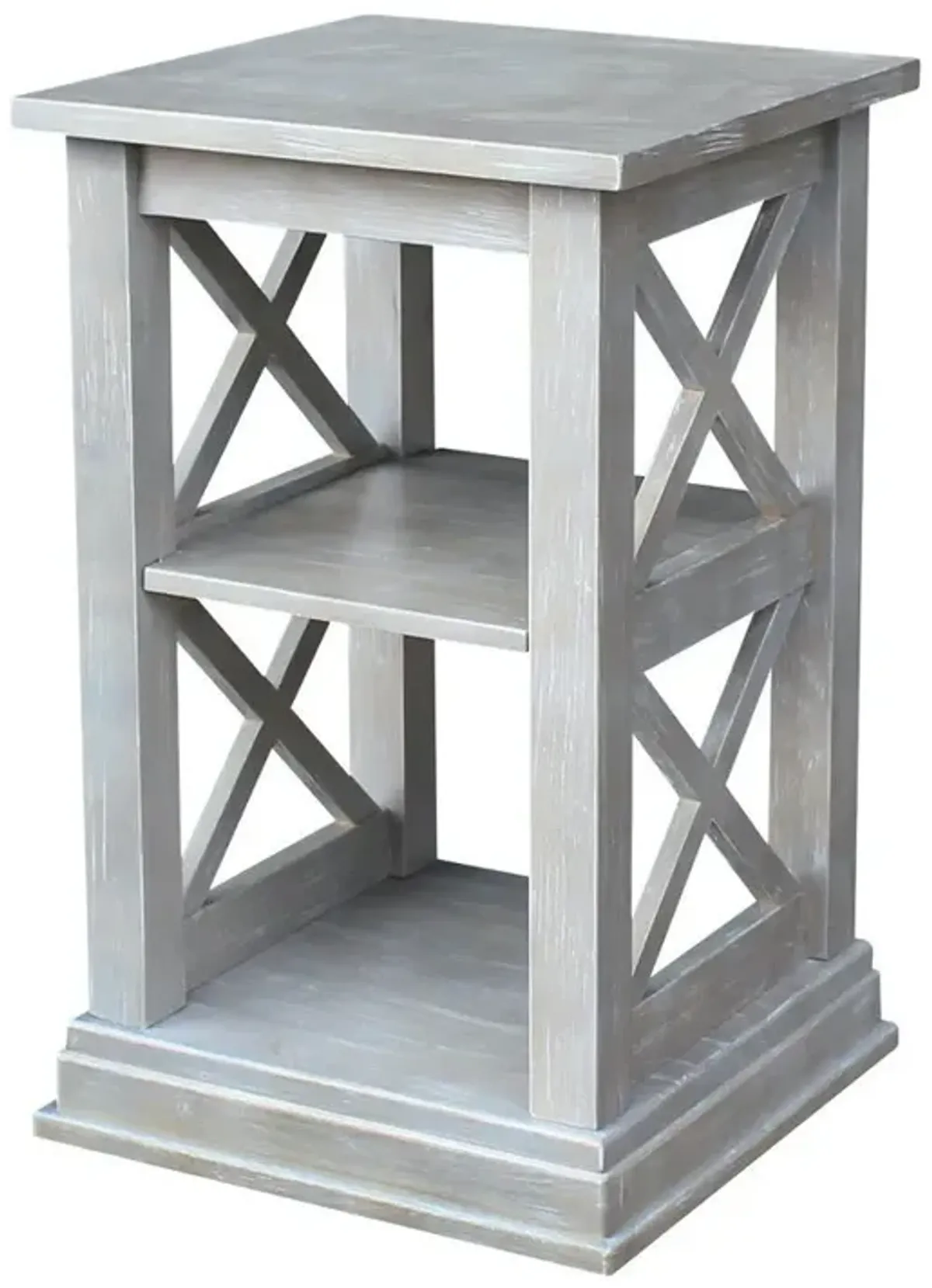 John Thomas Accent Table in Taupe Gray