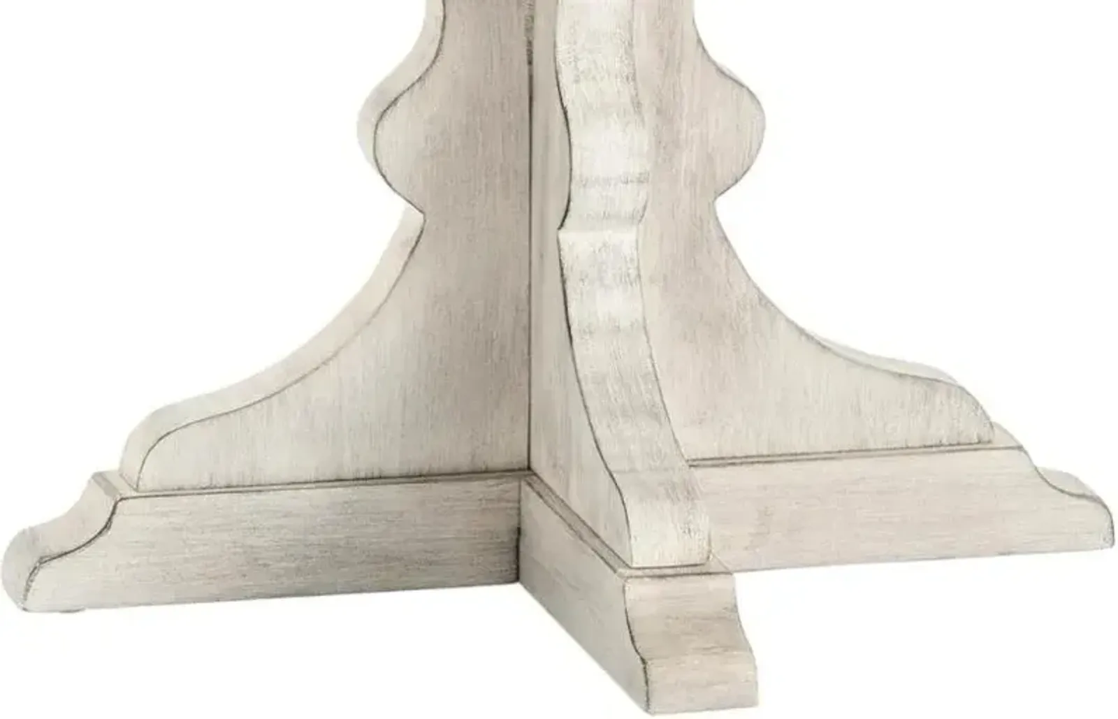 Crestview Annapolis Off-White Accent Table