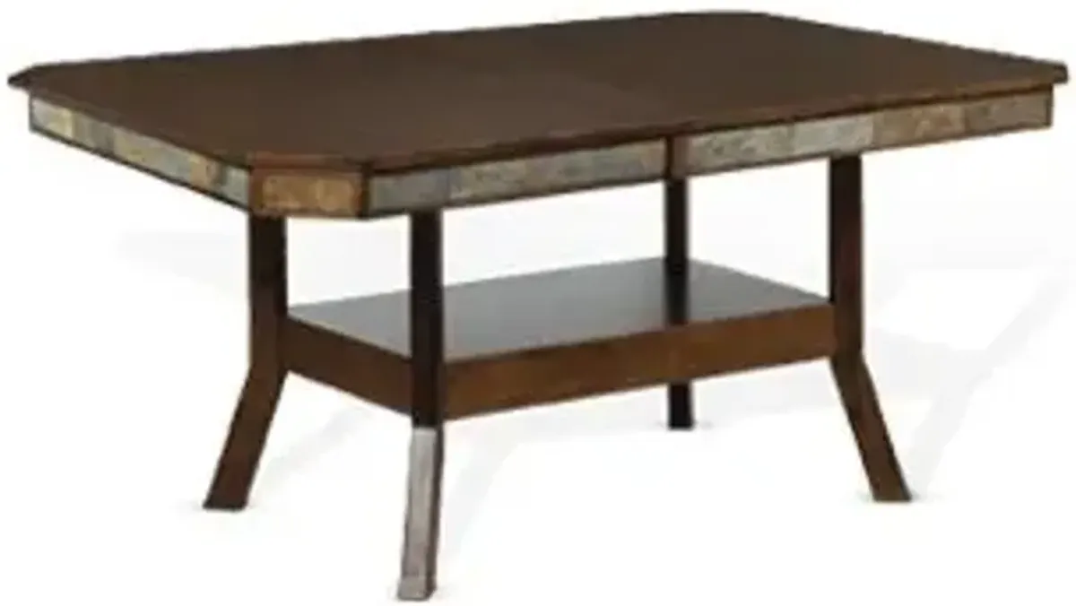 Sunny Designs Santa Fe Dark Chocolate Extension Dining Table