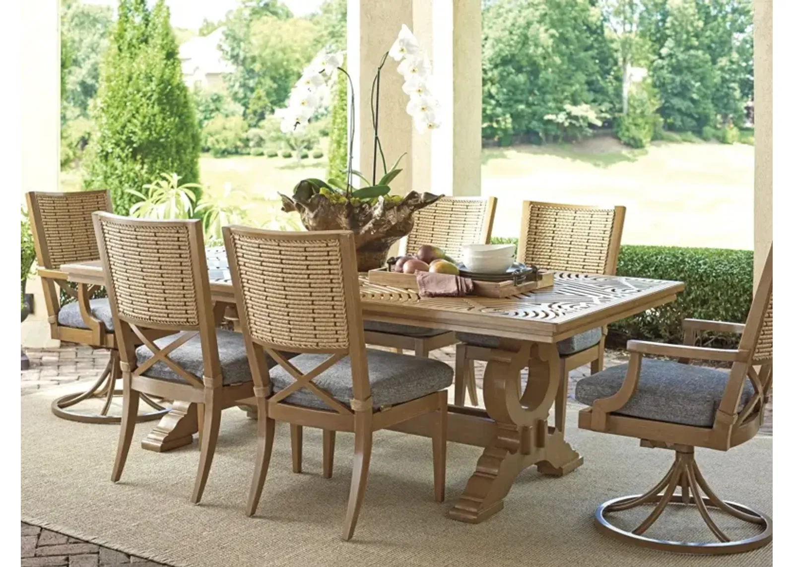 Rectangular Dining Table Los Altos Valley View