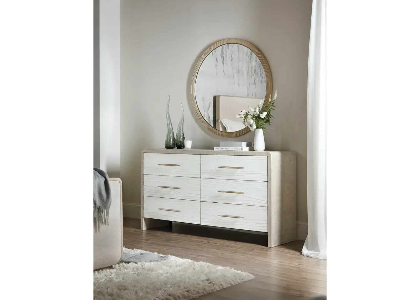 Hooker Furniture Cascade Round Mirror