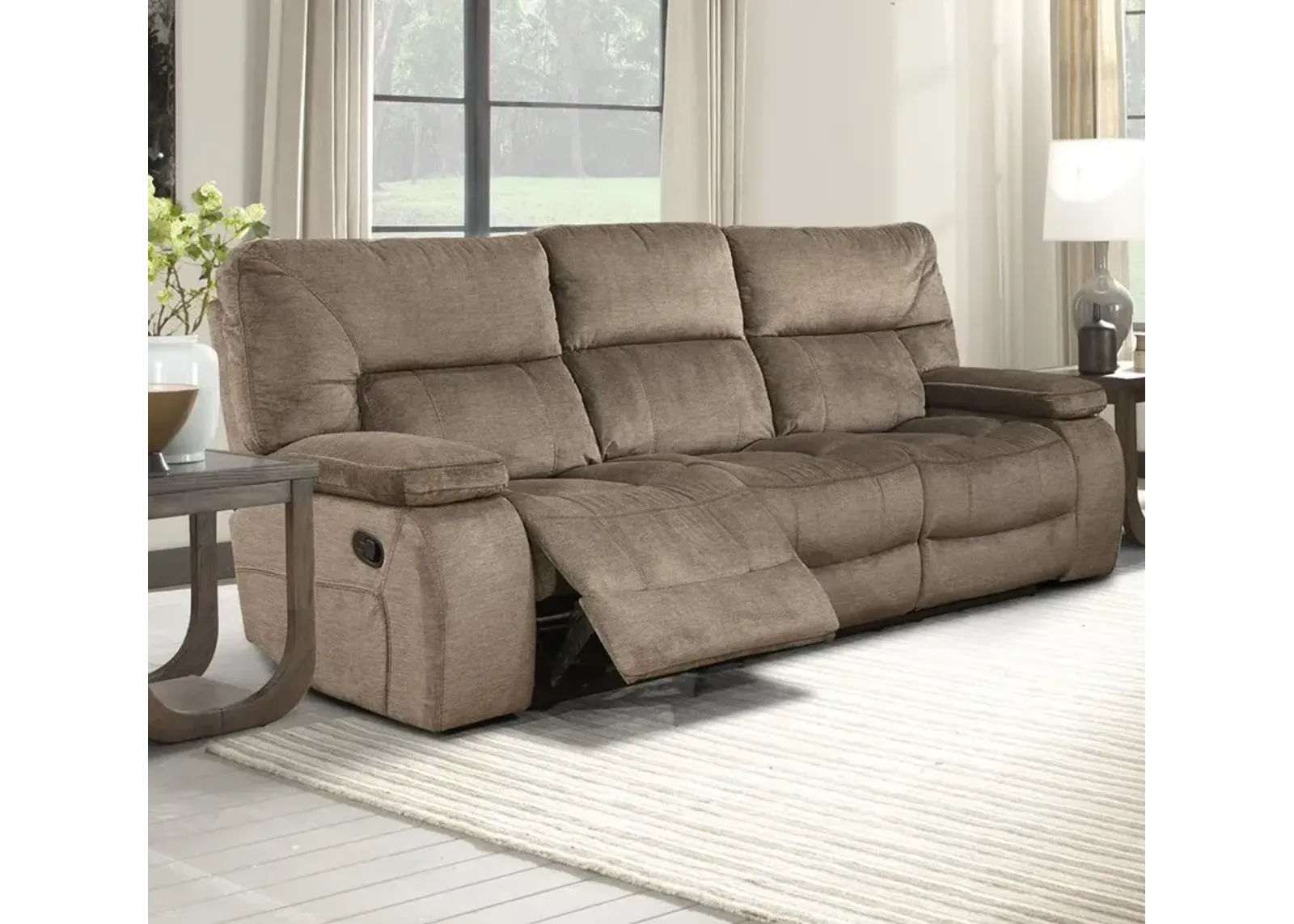 Parker House Chapman Collection Power Reclining Sofa in Kona Color