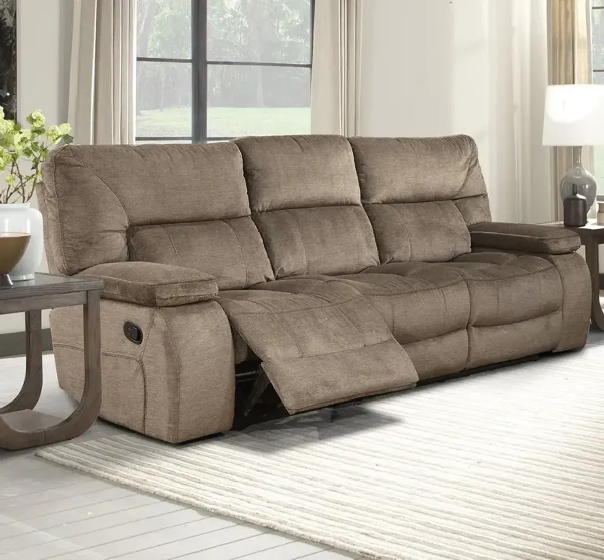 Parker House Chapman Collection Power Reclining Sofa in Kona Color