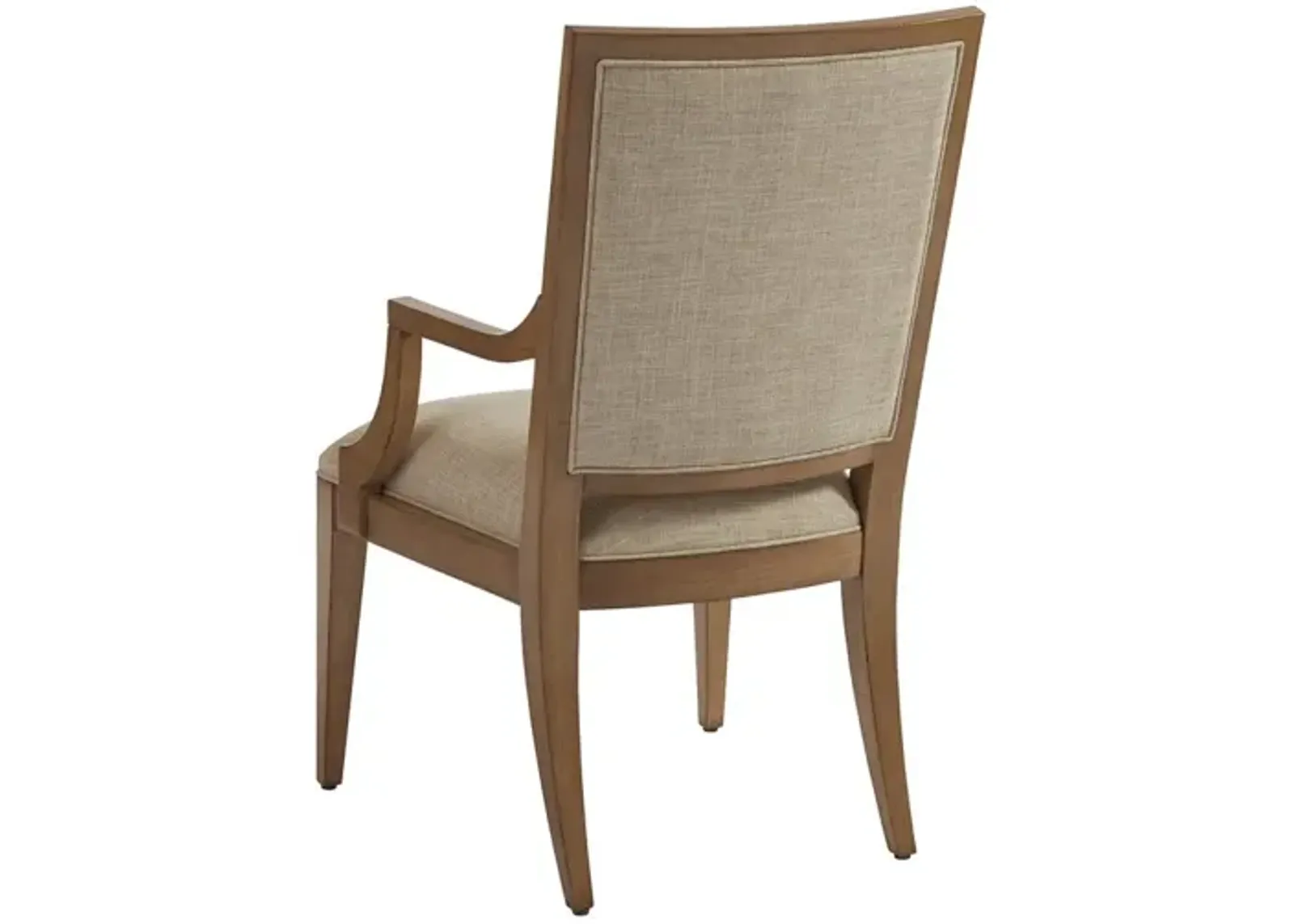 Barclay Butera by Lexington Newport Upholstered Dining Chair Fabric in Black/Brown