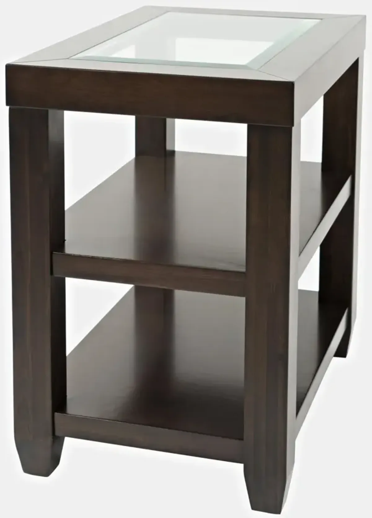 Jofran Urban Icon Chairside Table Merlot