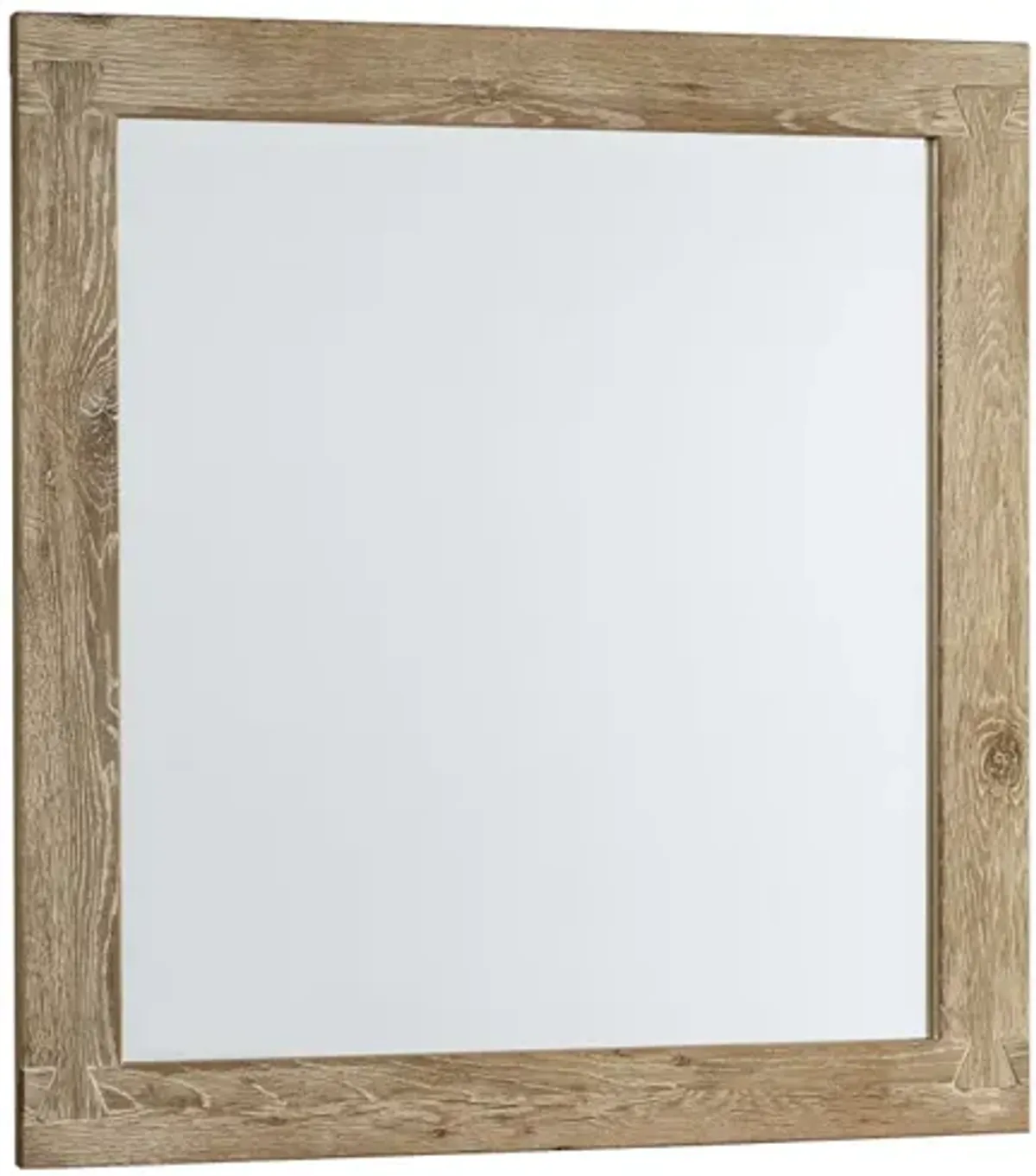 Vaughan-Bassett Dovetail Sun Bleached White Landscape Mirror