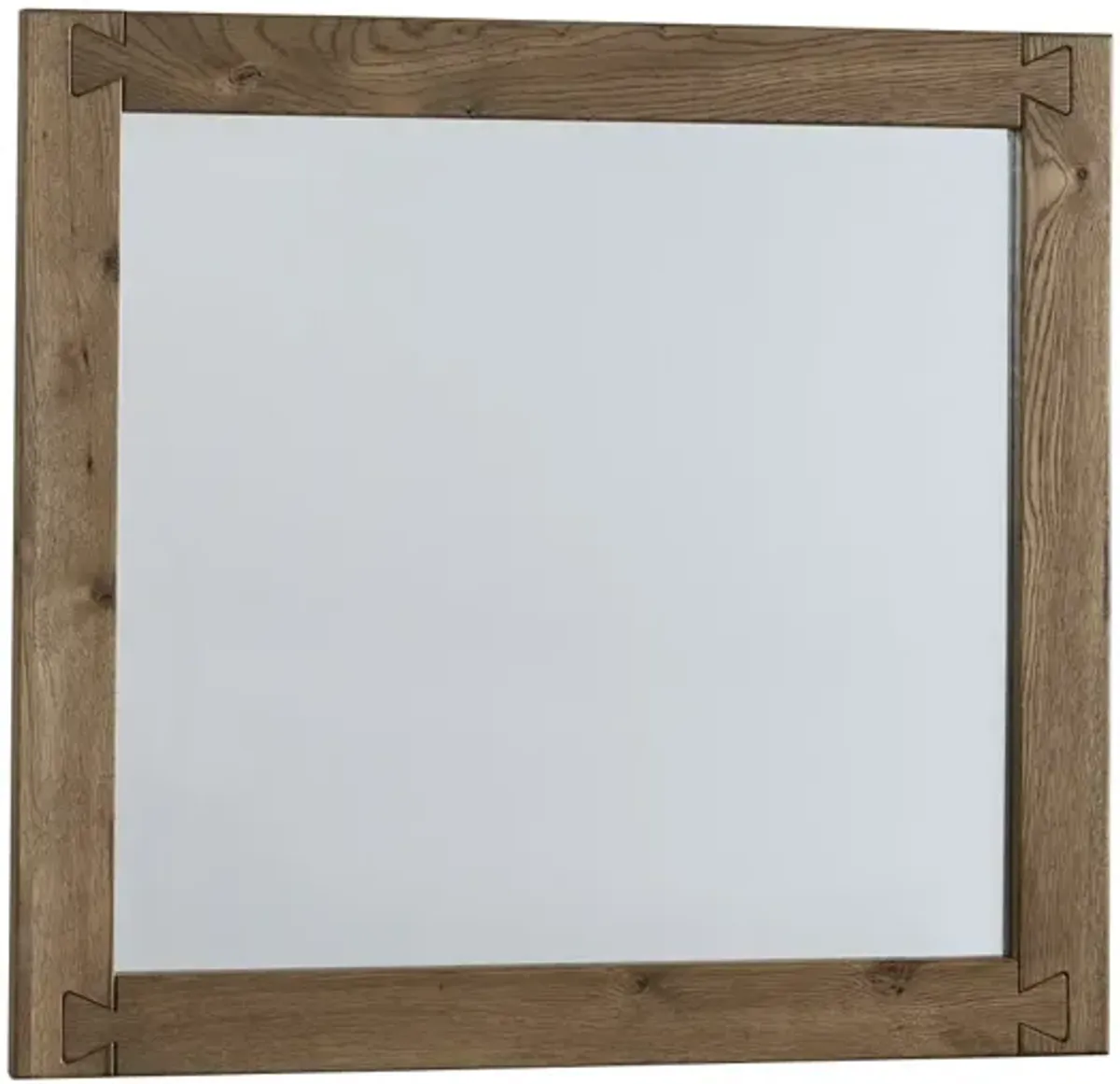 Vaughan-Bassett Dovetail Sun Bleached White Landscape Mirror