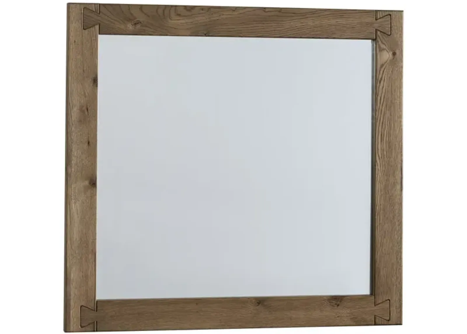 Vaughan-Bassett Dovetail Sun Bleached White Landscape Mirror