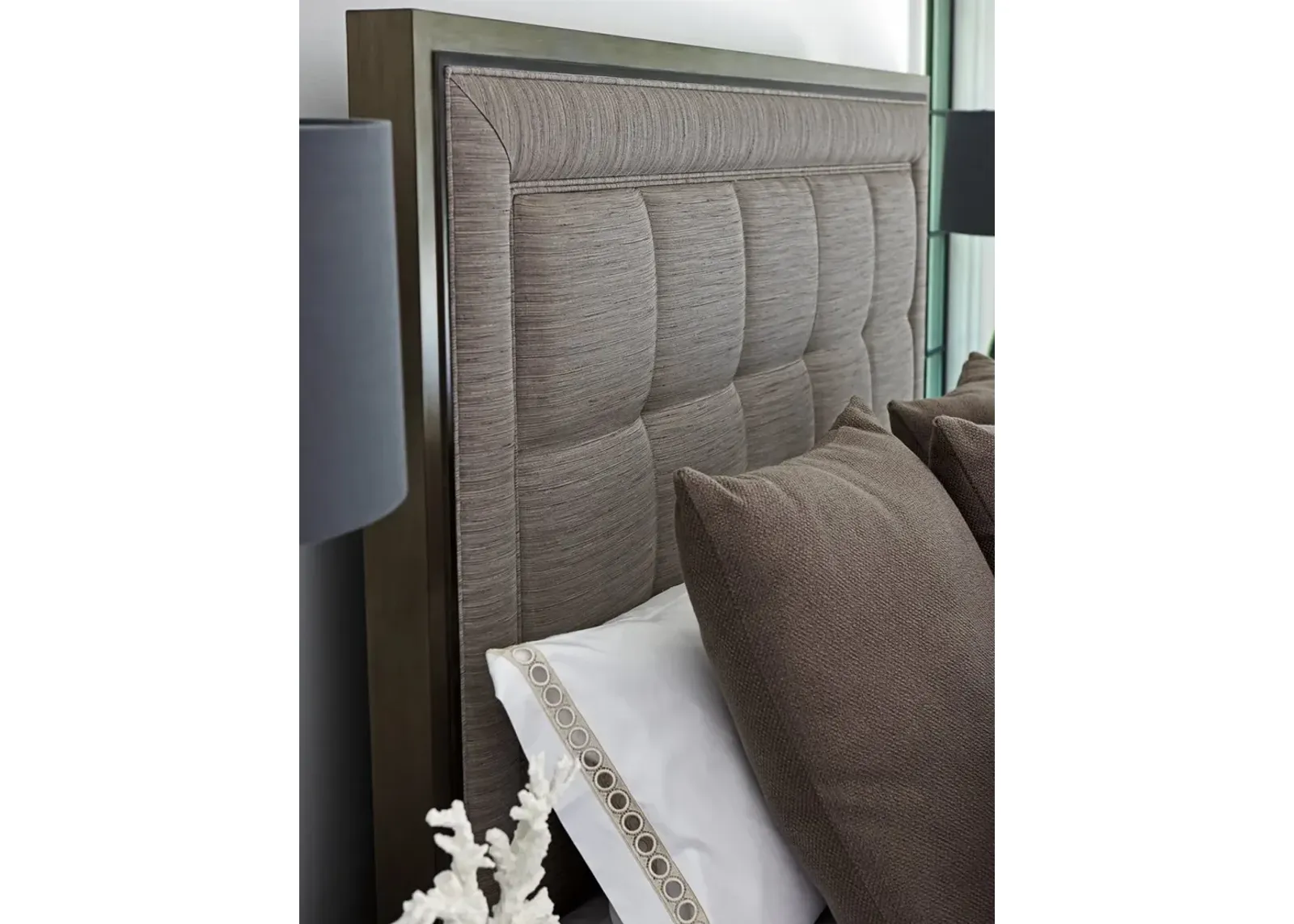 Ariana by Lexington St. Tropez Upholstered Panel Bed California King