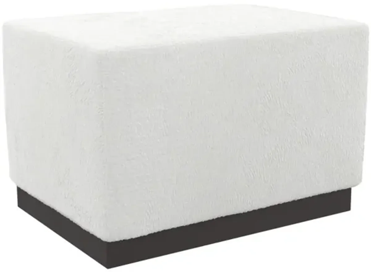 Bernhardt Merino Fabric Ottoman