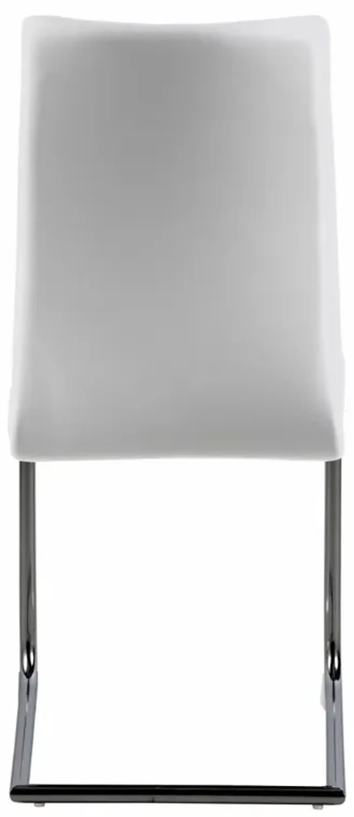 JANE WHITE CONTEMPORARY CONTOUR BACK CANTILEVER SIDE CHAIR