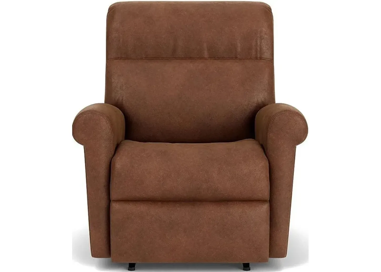 Flexsteel Davis Chestnut Rocking Manual Recliner