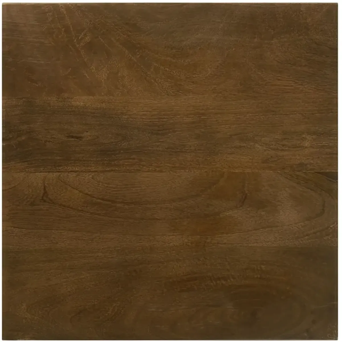 Coaster Heitor Square Wood Top Accent Side Table Dark Brown