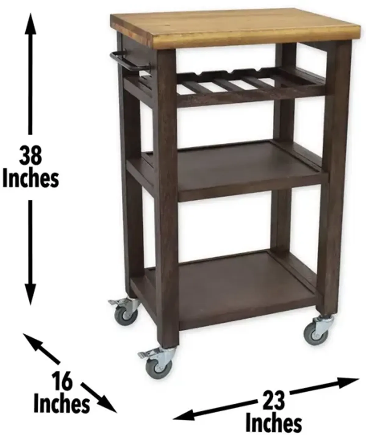 BELDEN KITCHEN CART GREY