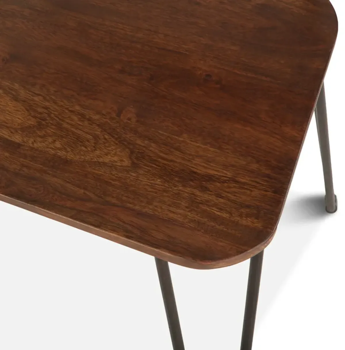 Home Trends Design Vail Acacia Wood Walnut Dining Chair