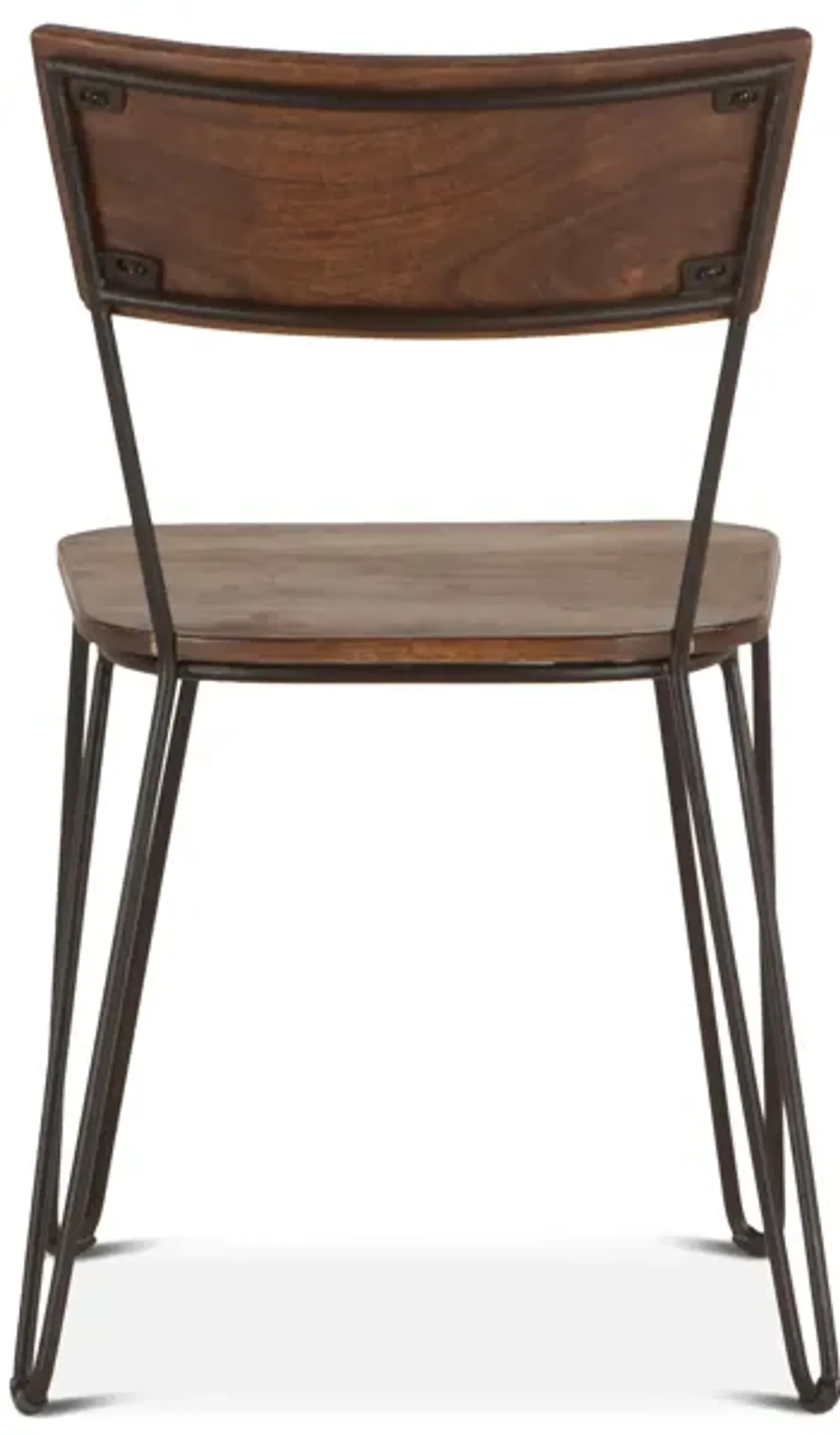 Home Trends Design Vail Acacia Wood Walnut Dining Chair