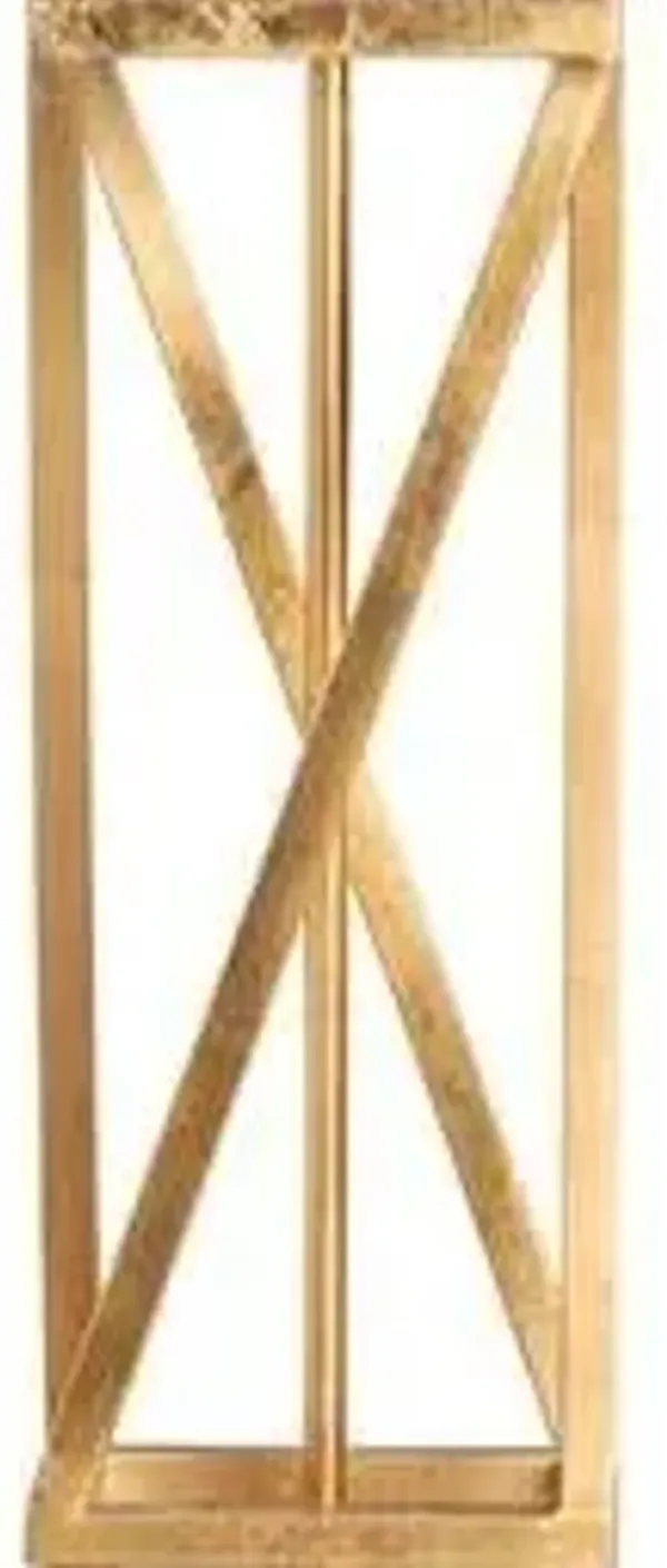 Crestview Aria Gold Leaf Table Lamp