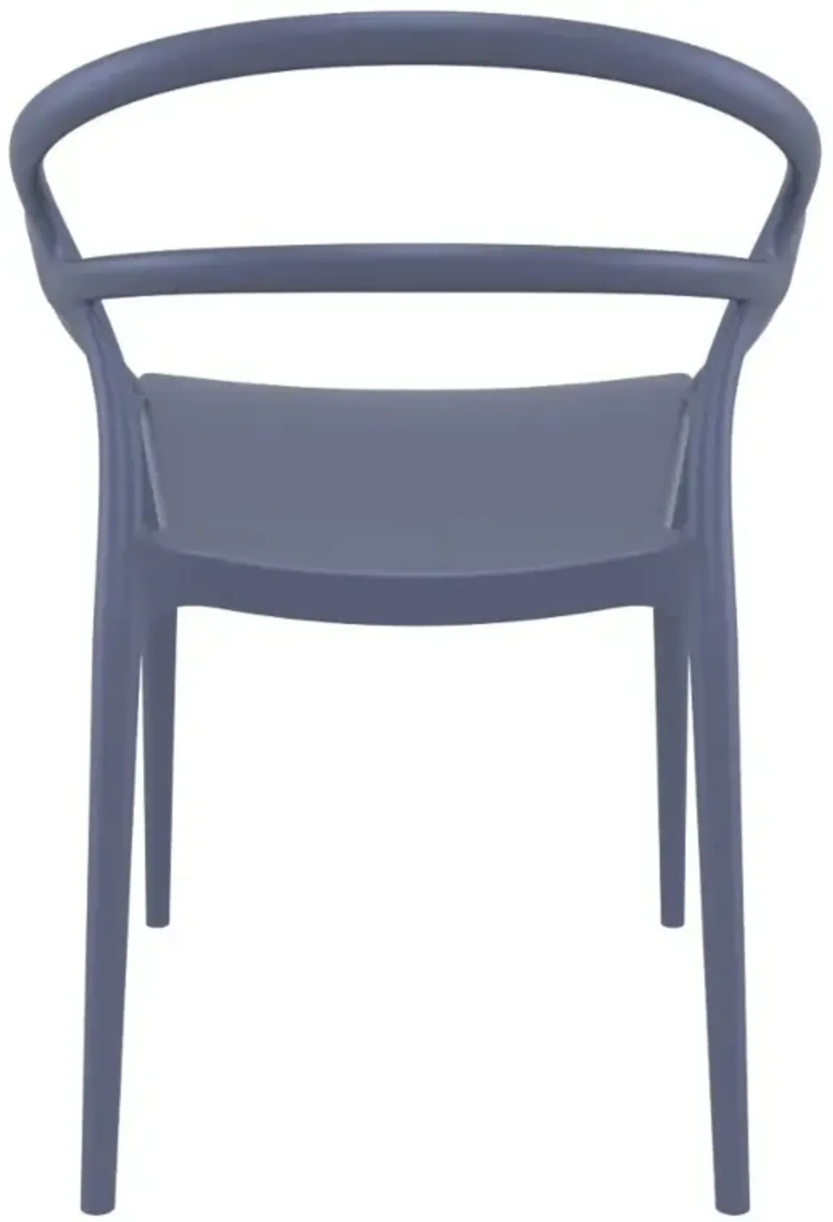 Compamia Mila Dining Arm Chair Dark Gray