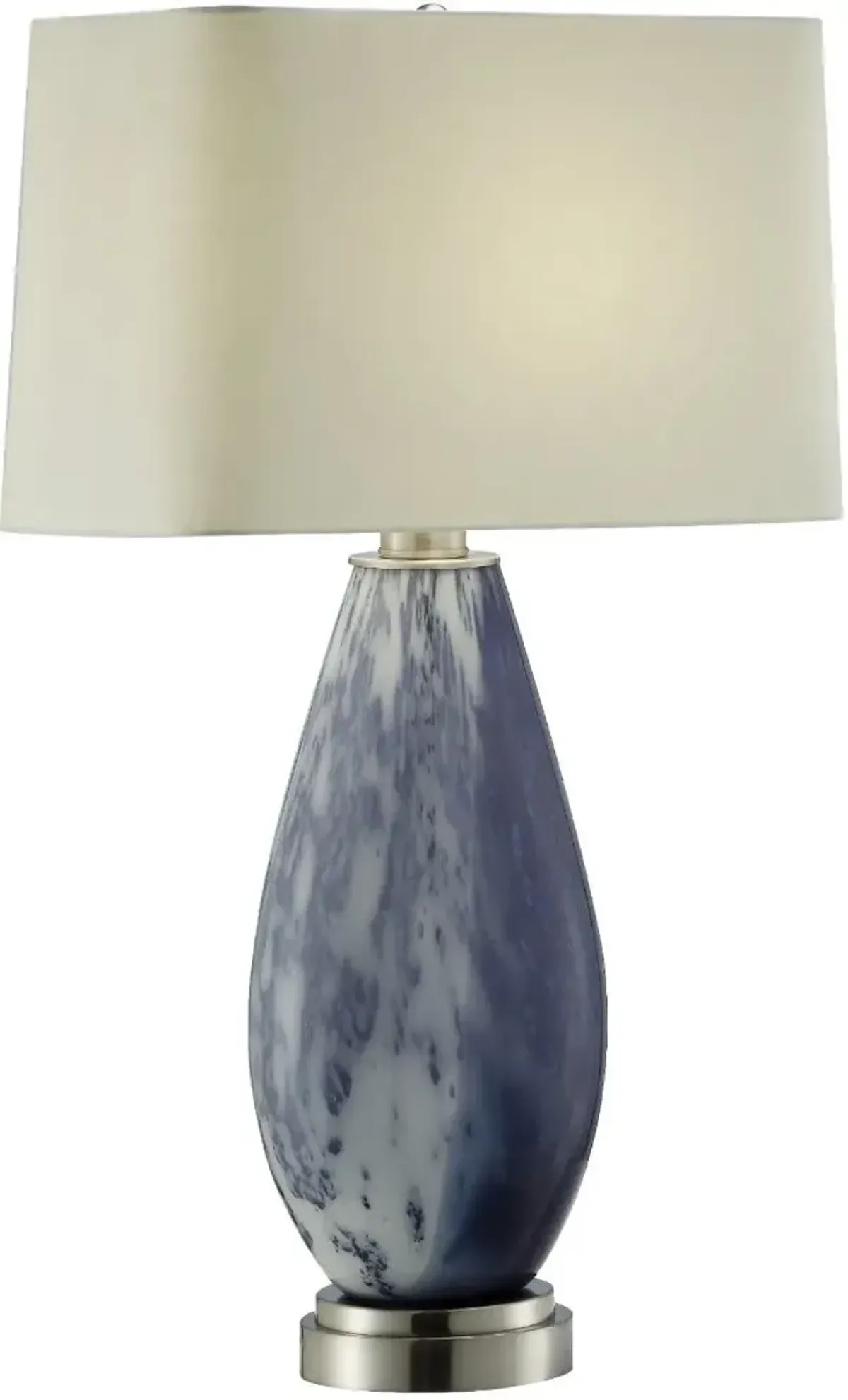 Crestview Emma Blue Table Lamp