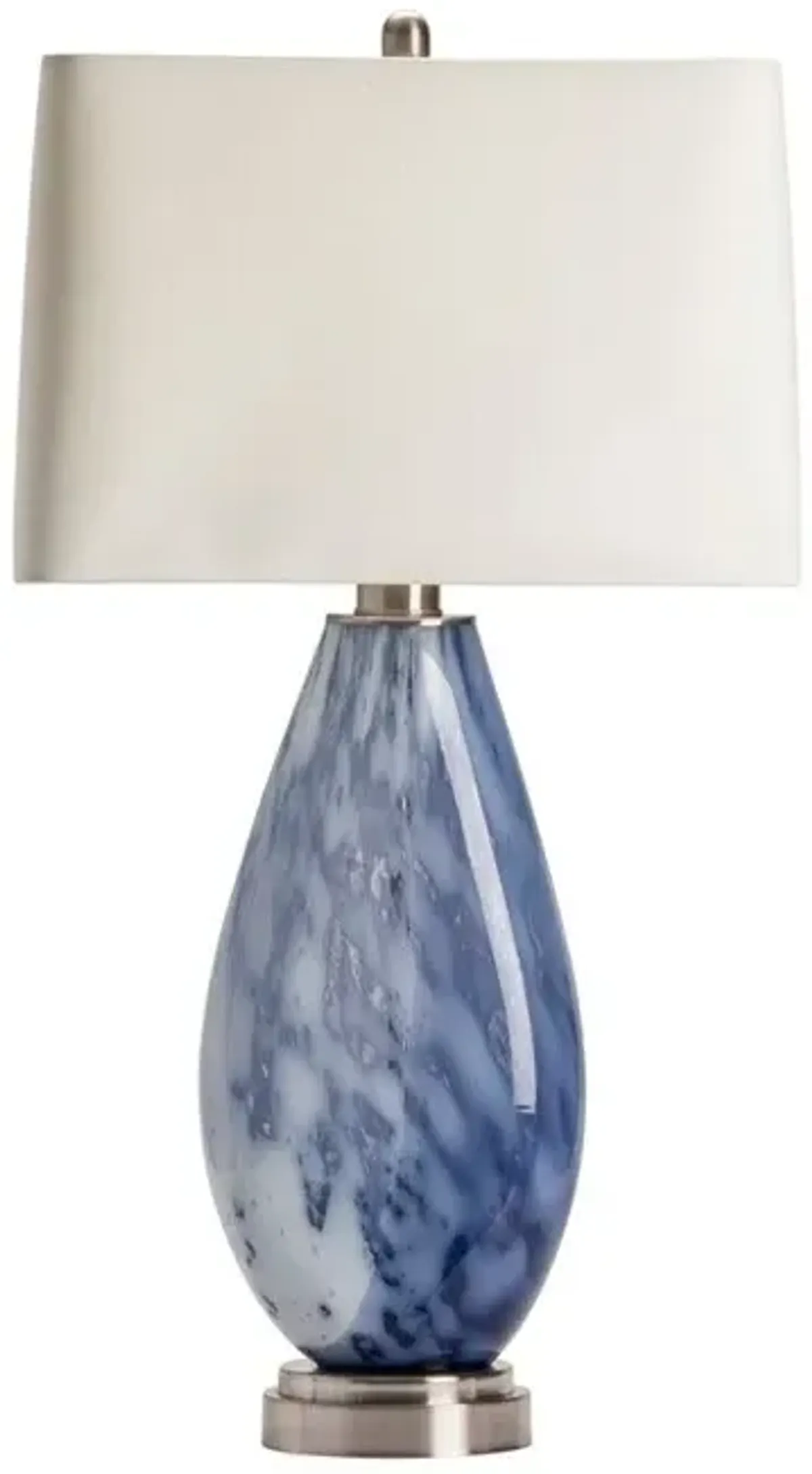 Crestview Emma Blue Table Lamp