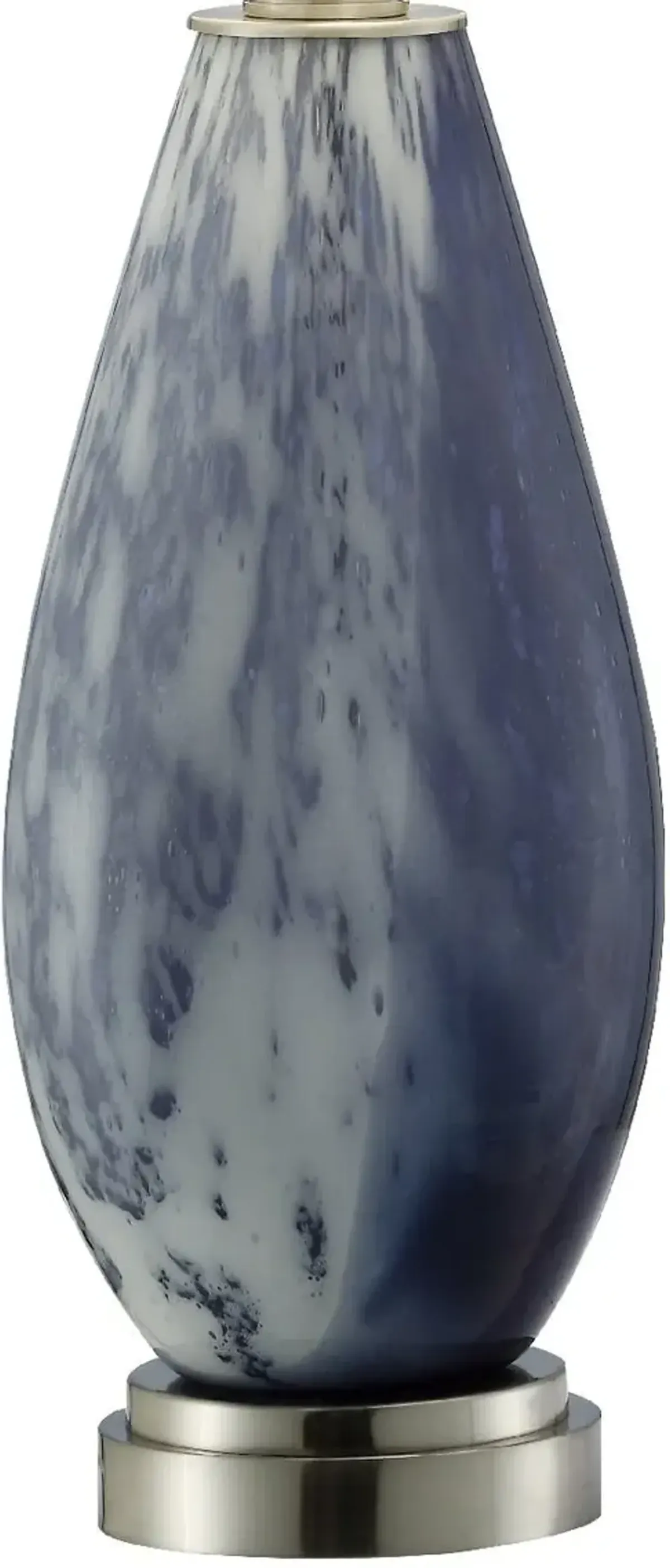 Crestview Emma Blue Table Lamp