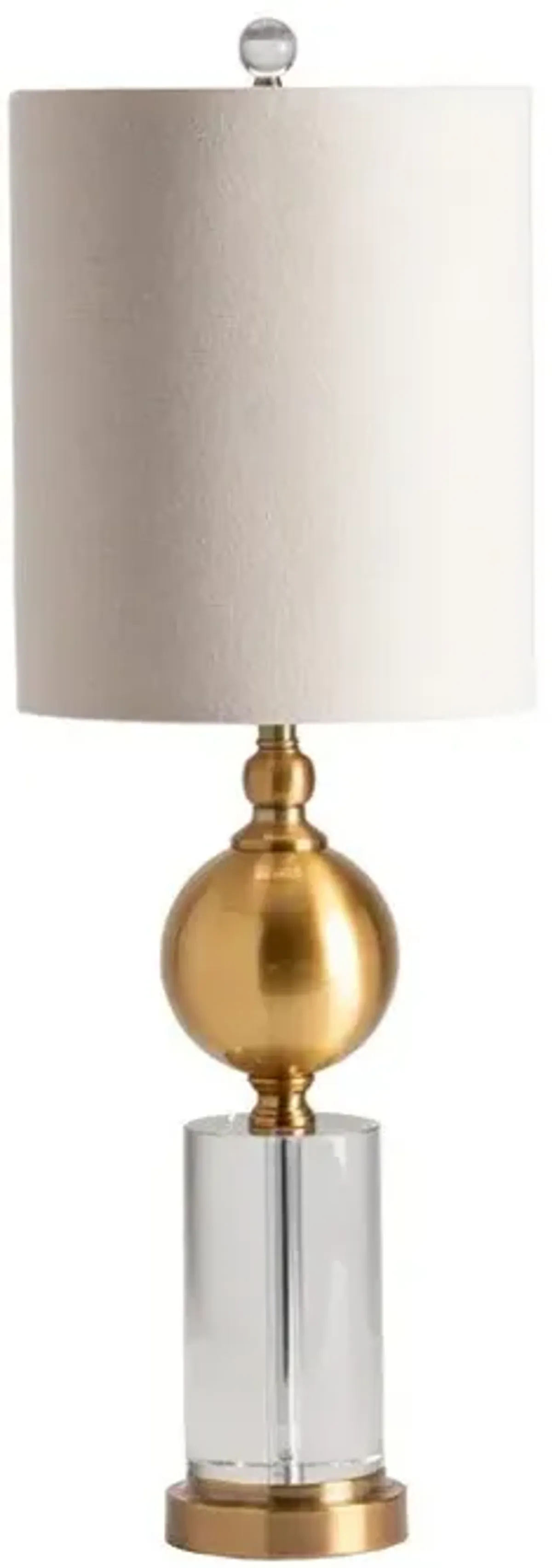 Crestview Dupuis Brass Metal Table Lamp