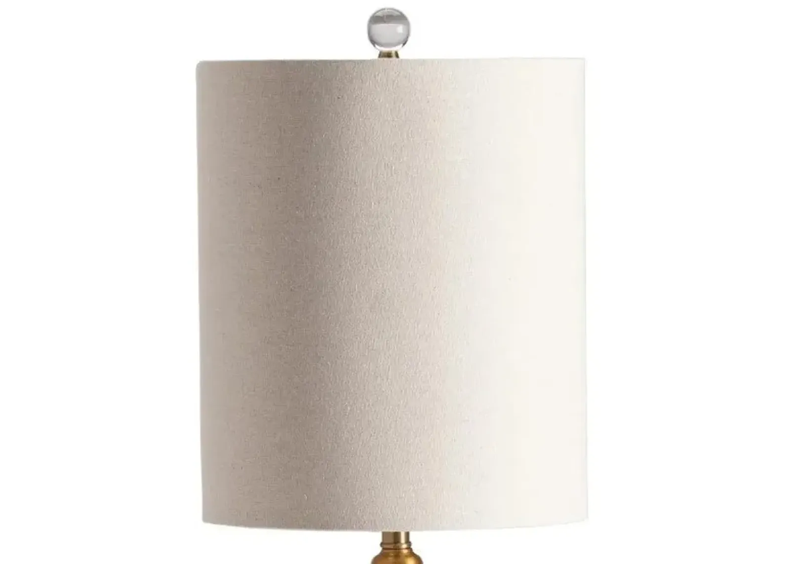 Crestview Dupuis Brass Metal Table Lamp