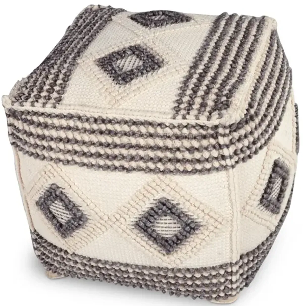 Steve Silver Dalia Handwoven Pouf