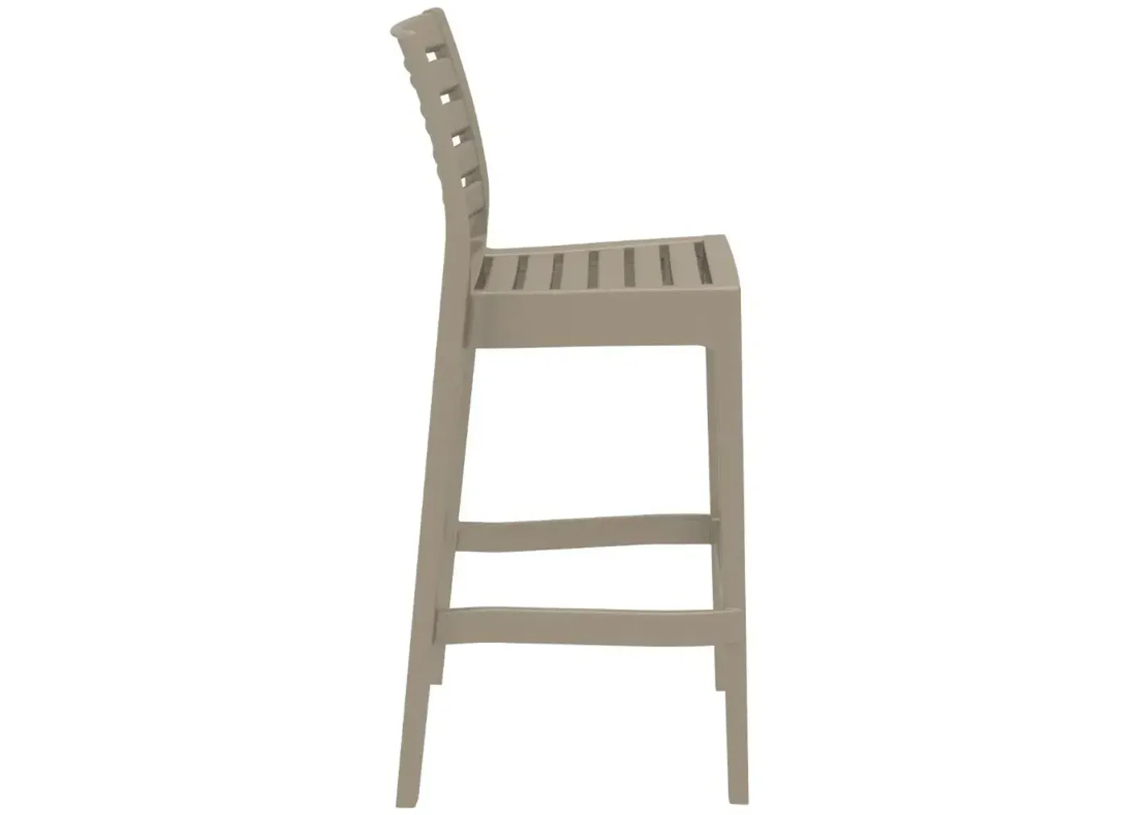 Compamia Ares Resin Bar Stool Taupe