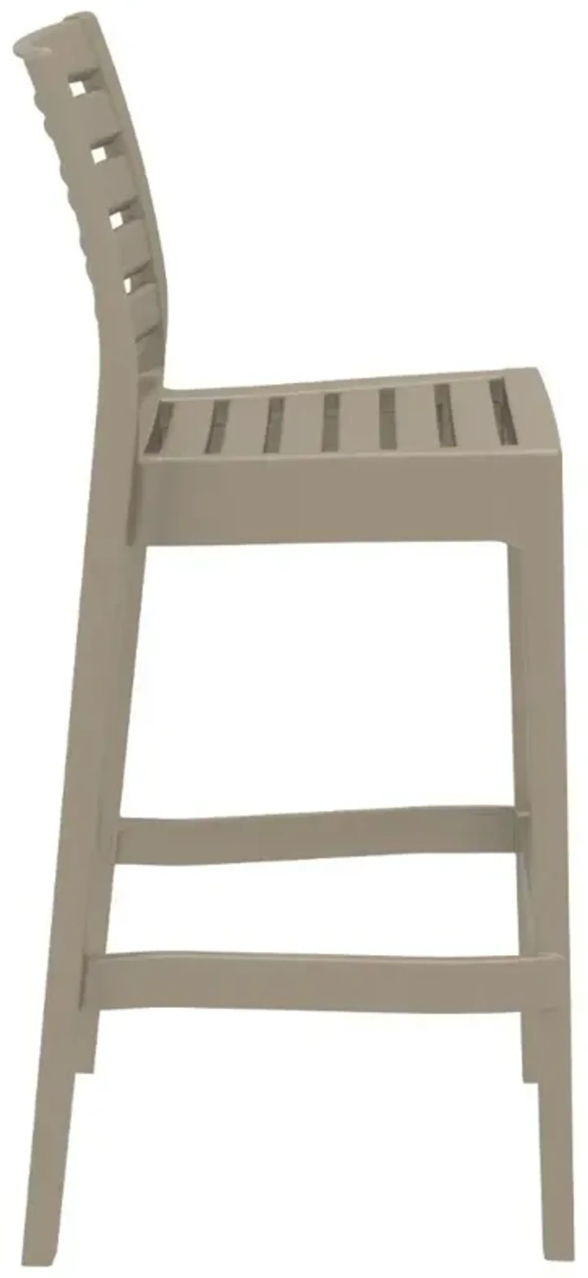 Compamia Ares Resin Bar Stool Taupe