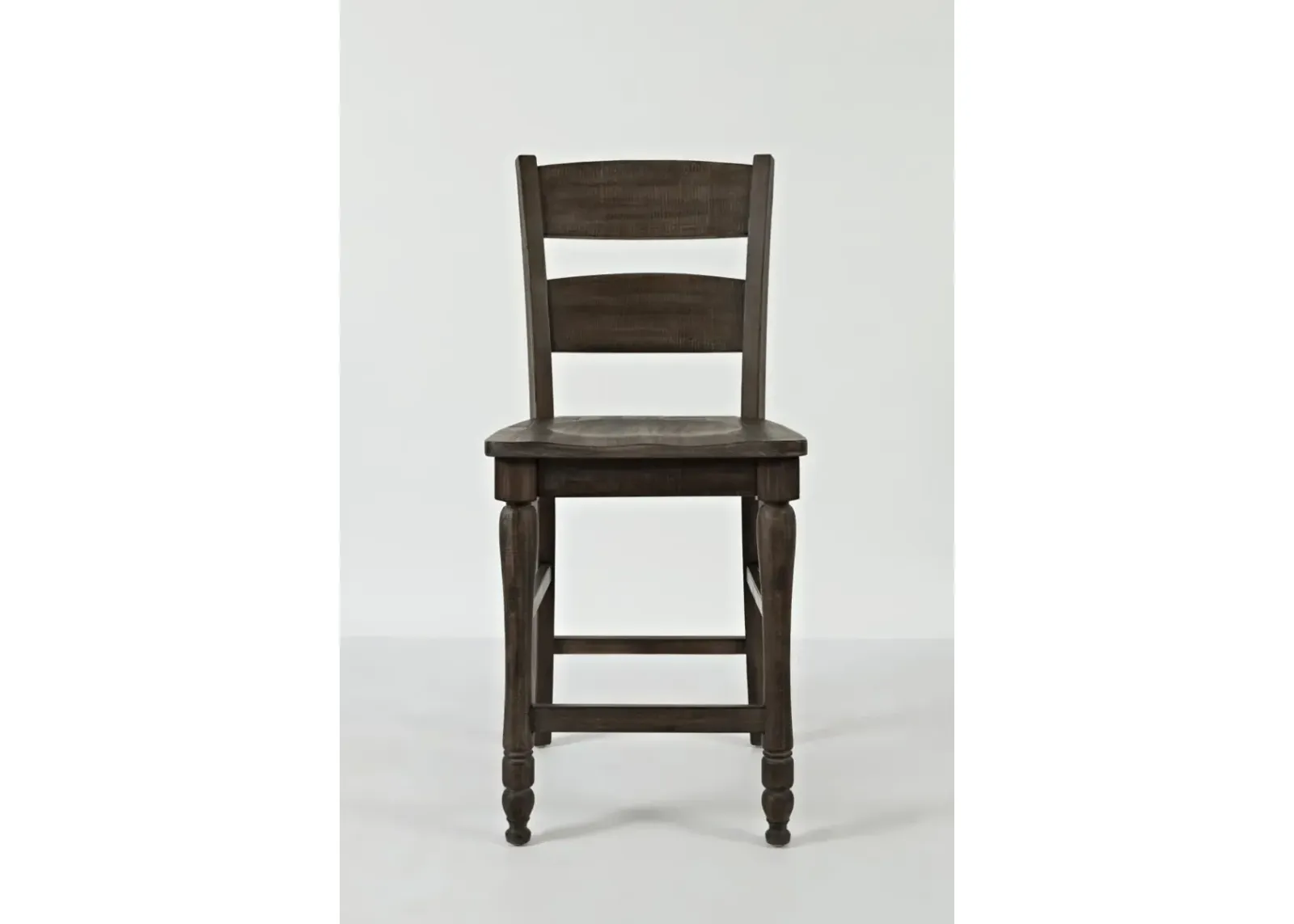 Jofran Madison County Ladderback Stool Barnwood