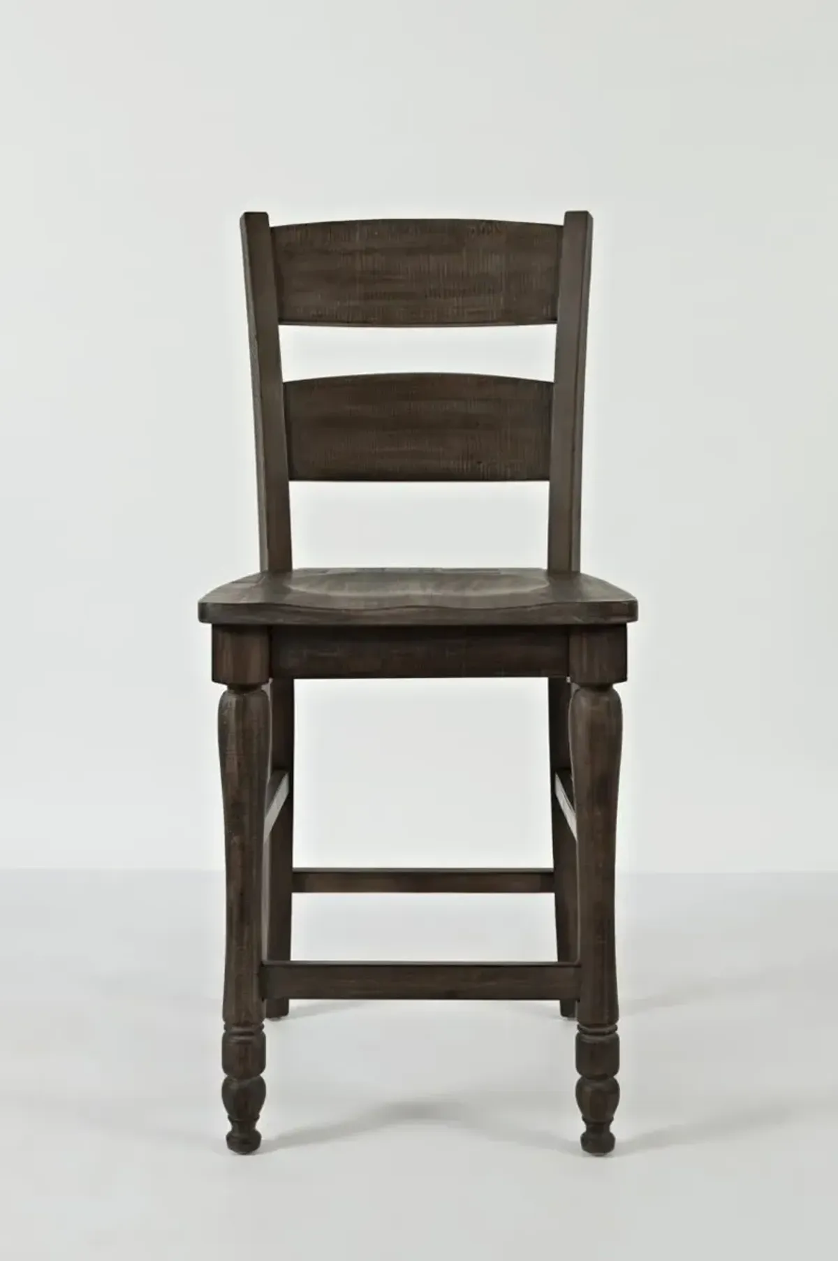 Jofran Madison County Ladderback Stool Barnwood