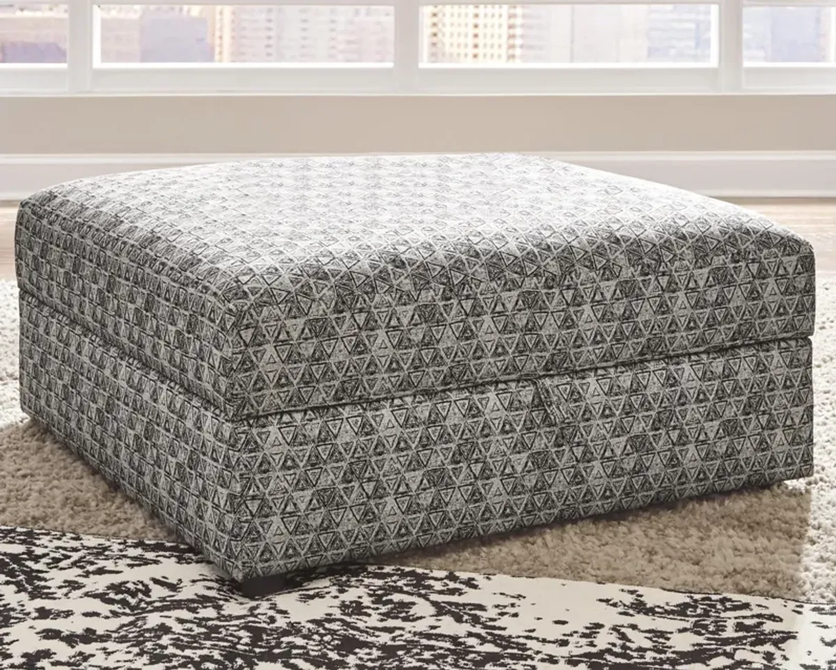 Ashley Kellway Bisque with Storage Ottoman