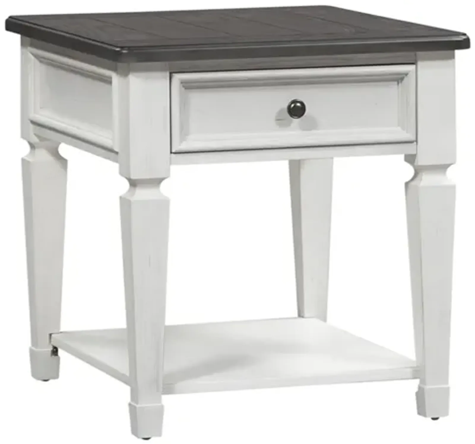 Liberty Furniture 3-Piece Coffee Table Set in Antique White Allyson Park