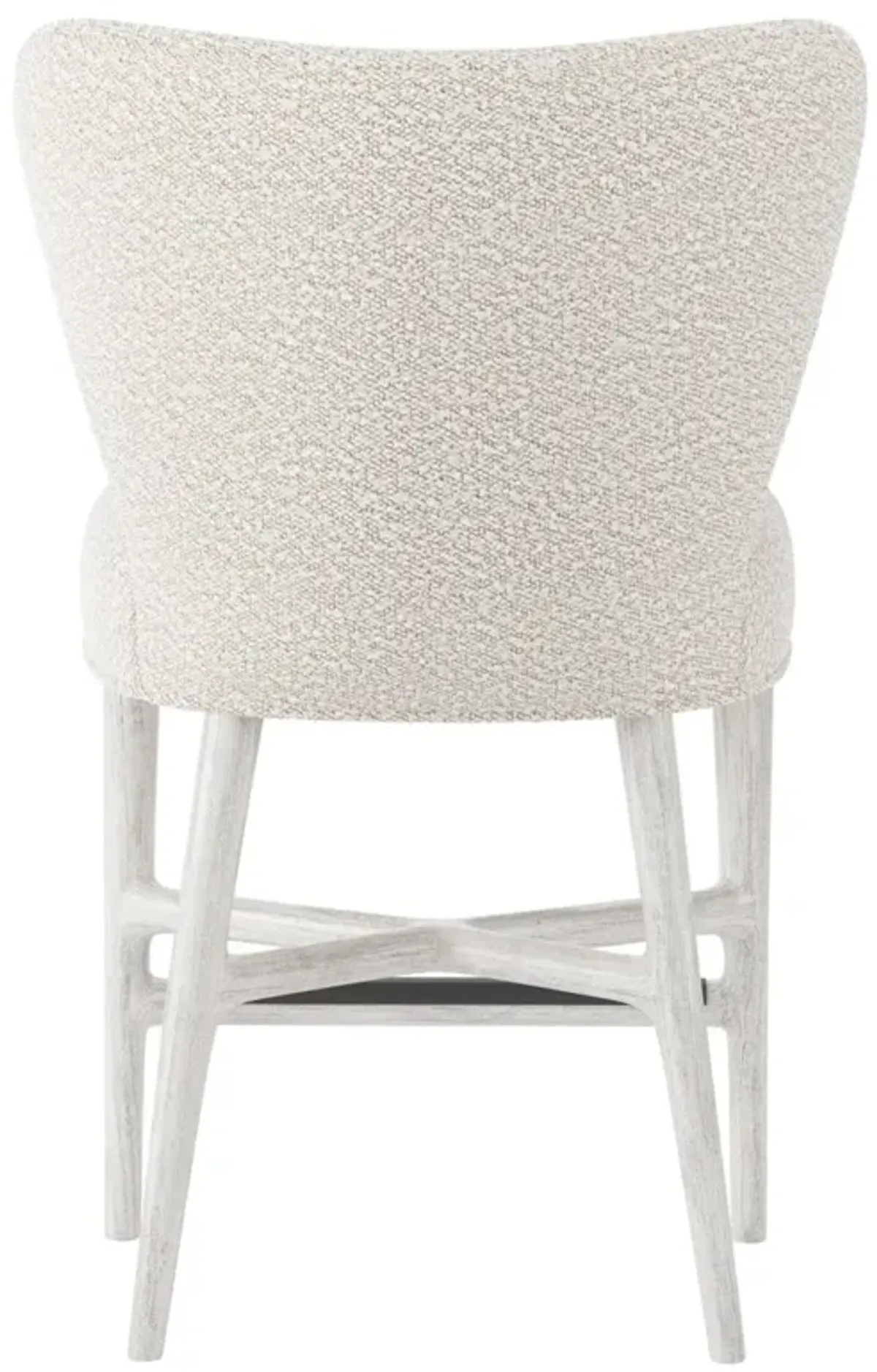 Bernhardt Kemp Wire Brushed Fabric Counter Stool