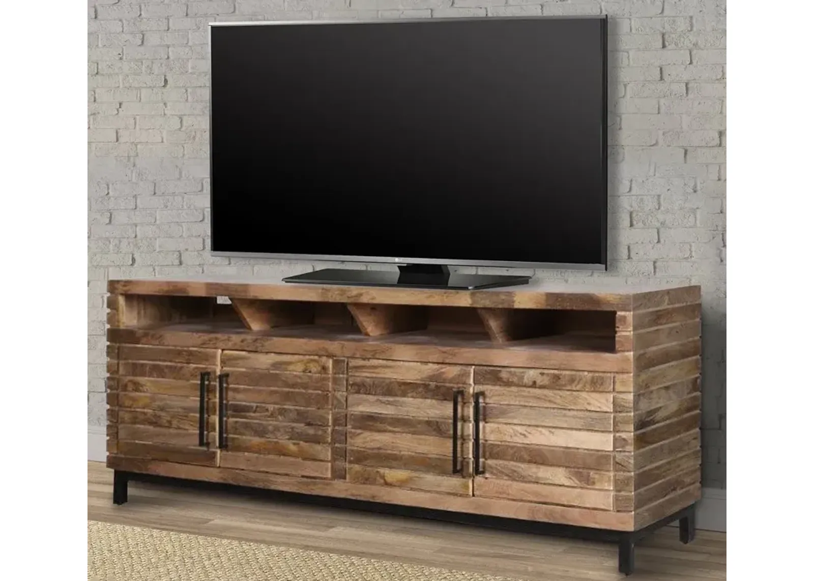 Parker House Crossings Downtown Collection Amber TV Stand